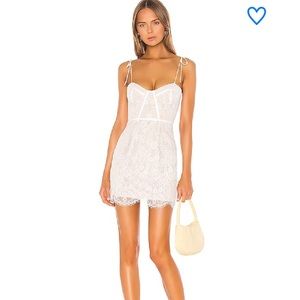 superdown
lottie lace bustier dress